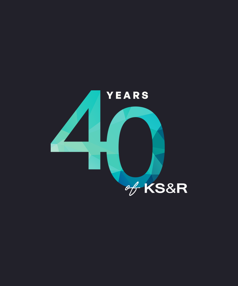 KS&R Celebrates 40th Anniversary with Growth in Key Markets, New BOD Hero Image